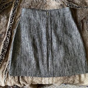 Silver Jacquard Skirt
